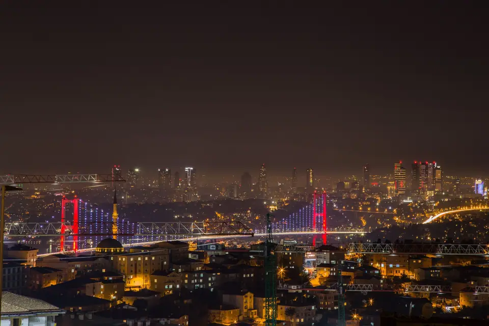 İstanbul — Şişli (merkez) şubesinin bulunduğu şehirden görünüm